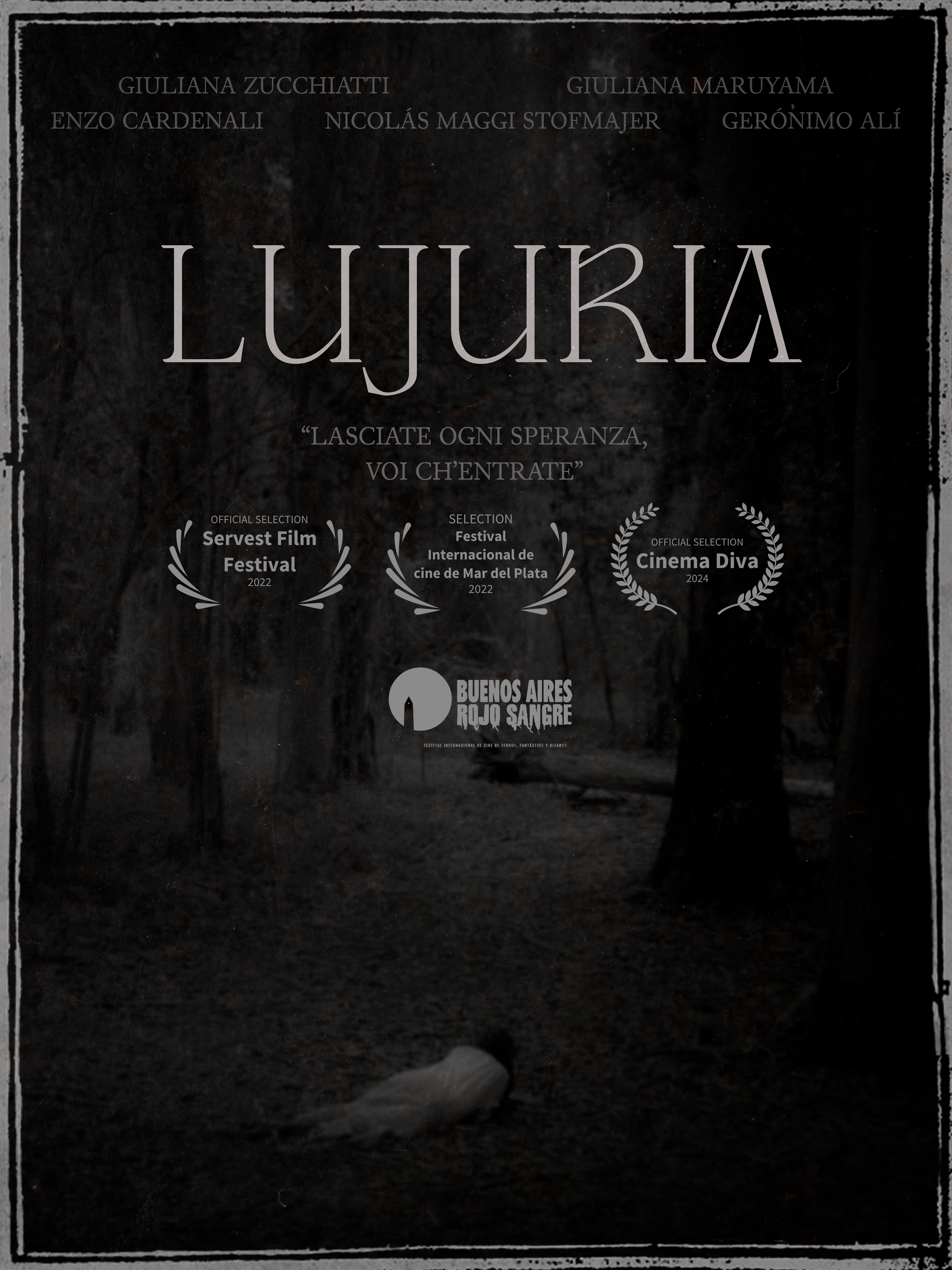 Poster de LUJURIA